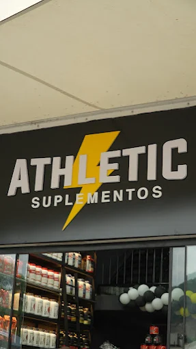 Entrada da Athletic Suplementos no Uptown